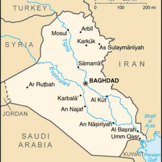 Satellite photomap iraq , 2003