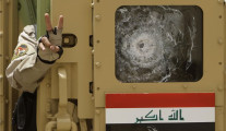 Iraqi army Humvee